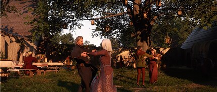 Scene from the trailer: there is also something to celebrate in the game.