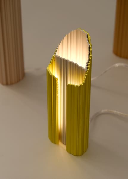 So schön kann Schrott aussehen: «Grotte Lamp» von Inga Sempé aus Hydro Circal 100R.