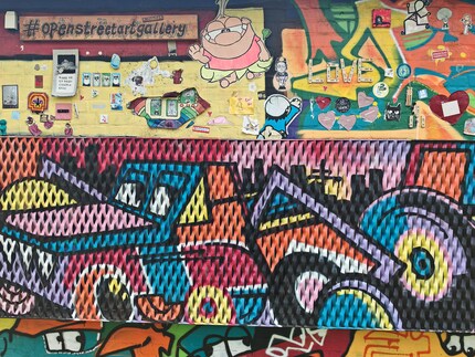 The colours could be slightly stronger in the shade.