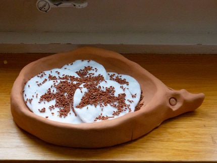 I could have spread the seeds more evenly, but as it turns out, it has no discernible negative effect on the growth of the cress.