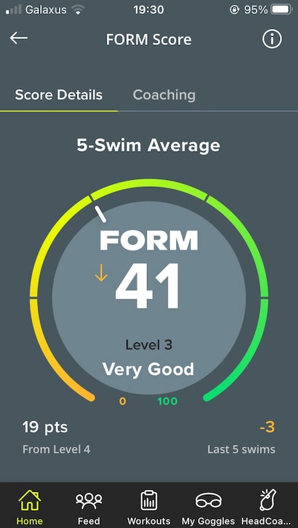 La mia tecnica di nuoto ha ampi margini di miglioramento.
