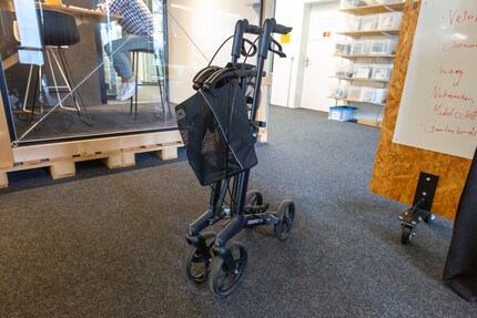 Gemino può essere ripiegato per il trasporto.