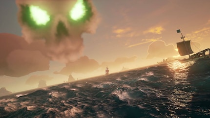 Les têtes de mort indiquent la position des forts de squelettes.