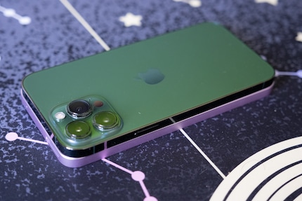 The Samsung Galaxy A35 is the same size as the iPhone 13 Pro Max.