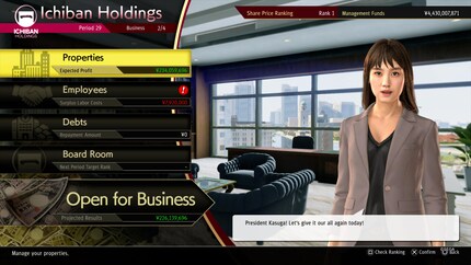 Dans le mini-jeu de simulation économique de « Yakuza : Like a Dragon », je fais de mon entreprise la meilleure de tout le district. J’ai facilement passé plus de dix heures sur ce « mini »-jeu.