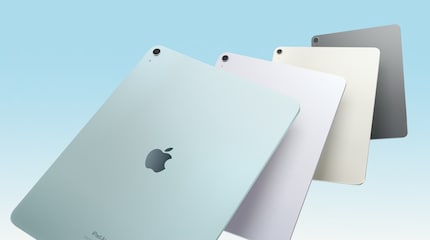 Le nouvel iPad Air est disponible dans ces quatre couleurs.