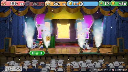 Soms slaan de mistmachines op het toneel op hol. Ze veroorzaken schade of activeren speciale effecten.