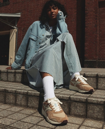 Intemporelle : la Mizuno Contender Premium.