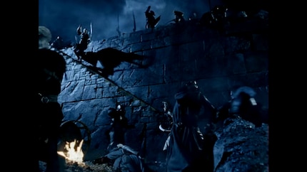 What I wouldn’t give to see Legolas skate down a flight of stairs shooting a bow for the first time…