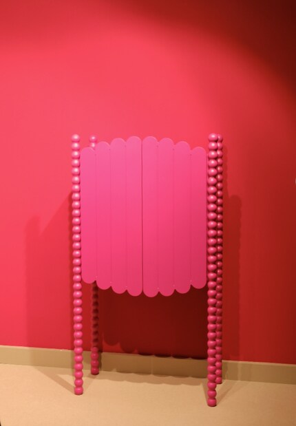 Redish dresser of drawers by Zariia Ishkildina | Wood 