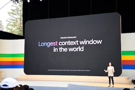 Google est fier des capacités de ses modèles d'IA.