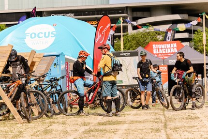 Cycle Week Campus Brunau with MTB, gravel and road bike tests as well as workshops, rides and riding technique courses.