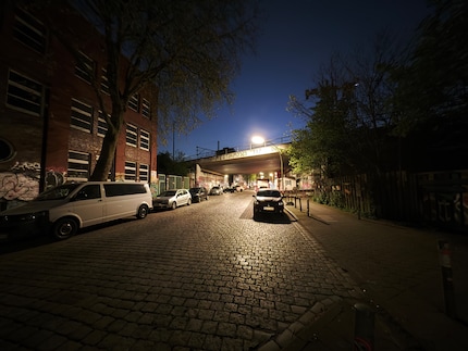 Ultra groothoekcamera met nachtmodus.