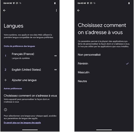 You will soon be able to choose how Android addresses you.