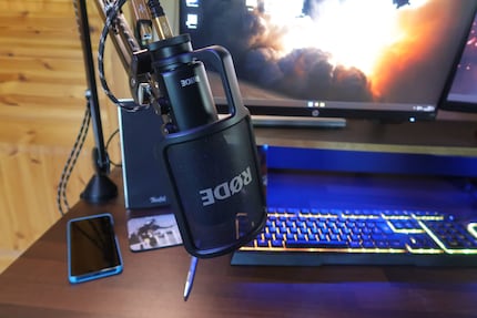 J’utilise le micro de Rode pour streamer depuis environ trois ans et demi.