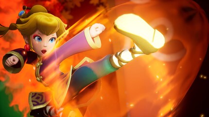 La Principessa Peach può ora salvarsi da sola. Mi piacerebbe che questa capacità venisse ripresa anche in «Mario Kart».