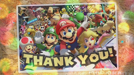 Der Endscreen nach dem Durchspielen aller Cups.