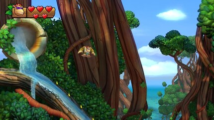 Funky ha cinque punti salute, gli altri Kong solo due. Può anche cadere in modo controllato con la tavola da surf e navigare su pendii.