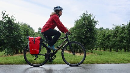 Bepackt und voller Lust auf ein kleines Abenteuer geht es los.