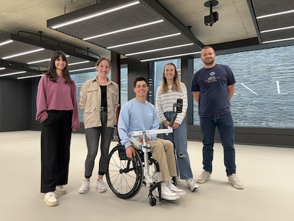 «We finished the device yesterday!» writes Francesco.