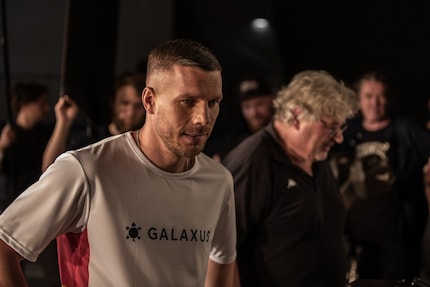 Der Torschuss saß schnell. Und die Texte schneller, als es in den Spots den Anschein hat.