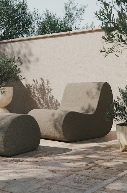 Das Sofasystem «Rouli» soll die sanfte Bewegung von Wellen widerspiegeln.