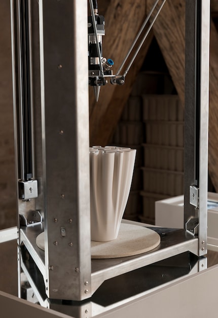 Blick hinter die Kulissen: «Dedali»-Lampe im Druck.