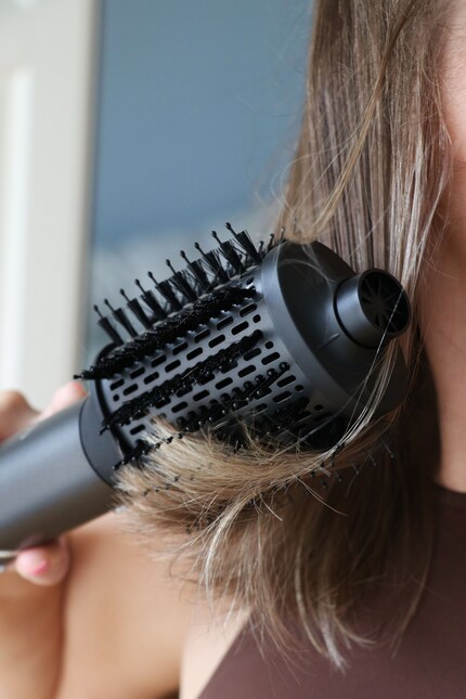 Die ovale Bürste verwende ich regelmässig.