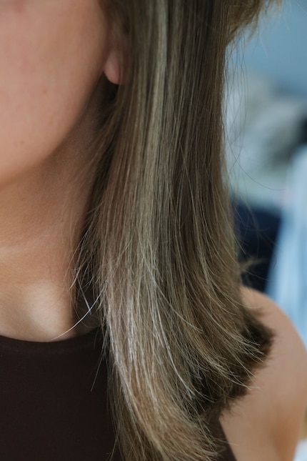 Sie verleiht den Haarspitzen Schwung.