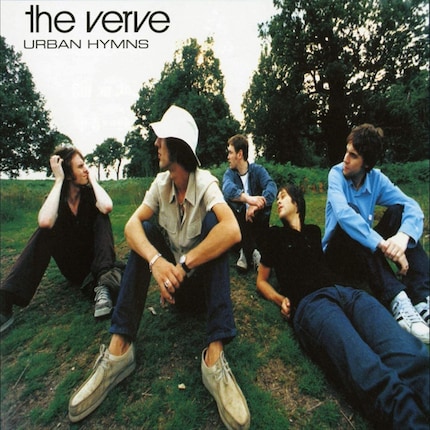 Frontman Richard Ashcroft sporting Clarks Wallabees on the album cover of his band The Verve.