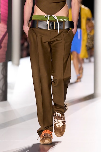 Der «530 SL» auf dem Miu-Miu-Laufsteg.