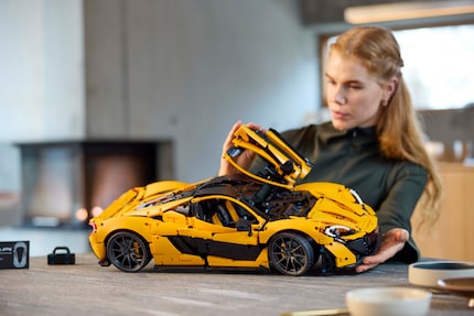 Je kunt met de McLaren spelen, maar het is meer om te laten zien.