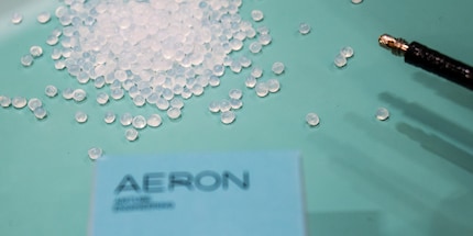 Thermoplastisches Polyurethan, TPU, als Ausgangsstoff für Fahrradschläuche von «Aeron». 