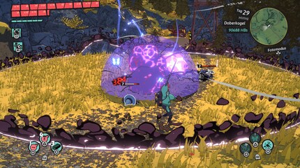 Durant ma visite à Hinterberg, j’ai particulièrement apprécié le déferlement de papillons. Cette attaque me permet de faire de gros dégâts avec classe.