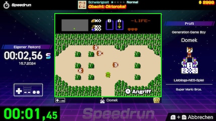 In this speedrun, I have to eliminate all my opponents as fast as possible. Sounds simple, but gets your adrenaline pumping.