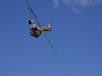 Speed, explosiveness and extraordinary spatial awareness: freestyle world champion Sakolomo pushes himself to the limit in the final.