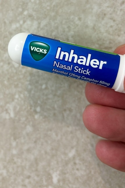Mein Kollege 600 Kilometer weiter südlich hingegen benutzt Vicks.