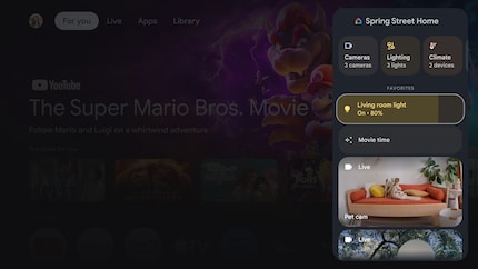 Il Google TV Streamer porta Google Home sulla TV.