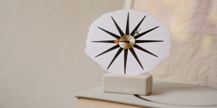 «Sunburst Clock» von Vitra, Pia Seidel
