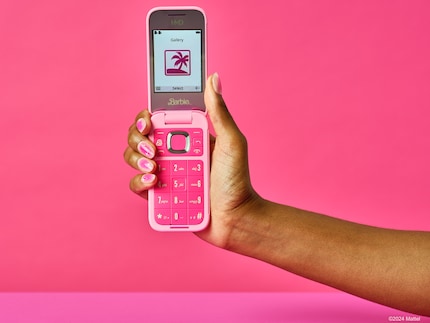 Die Benutzeroberfläche ist ebenfalls an Barbie angepasst.