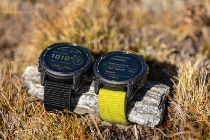 Des bracelets de différentes couleurs sont disponibles pour la Garmin Enduro 3.