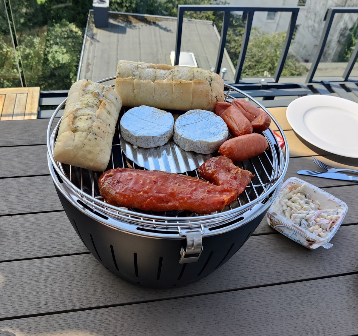 Lotus grill review | smokeless barbecue - Galaxus