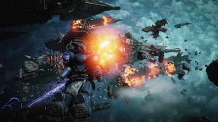 The jetpacks are also used for the occasional space trip.