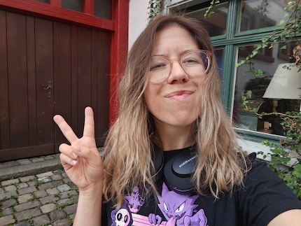 Un selfie avec la caméra intérieure...