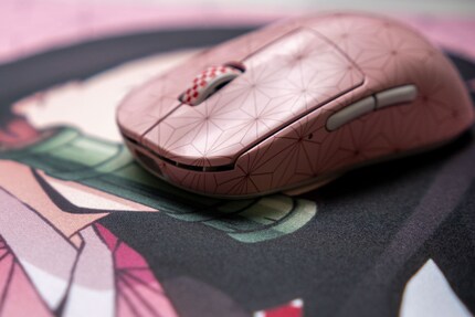 Dank der Einbuchtungen verrutschen meine Finger nicht.