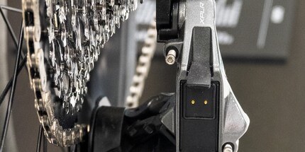 Il cambio elettronico di Sram senza batteria.