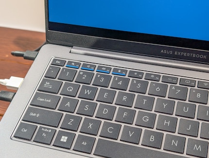 Les touches F mises en évidence sur l'Asus ExpertBook P5.