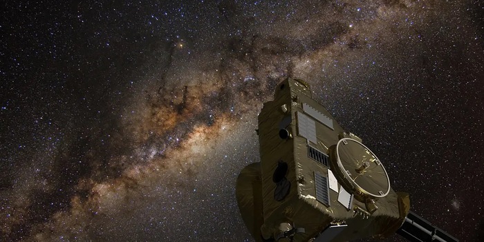 NASA, APL, SwRI, Serge Brunier (ESO), Marc Postman (STScI), Dan Durda / New Horizons Spacecraft Against the Backdrop of Deep Space (extrait) Aperçu des profondeurs de l'univers : la sonde spatiale New Horizons de la NASA. NASA, APL, SwRI, Serge Brunier (ESO), Marc Postman (STScI), Dan Durda / New Horizons Spacecraft Against the Backdrop of Deep Space (extrait) Aperçu des profondeurs de l'univers : la sonde spatiale New Horizons de la NASA.