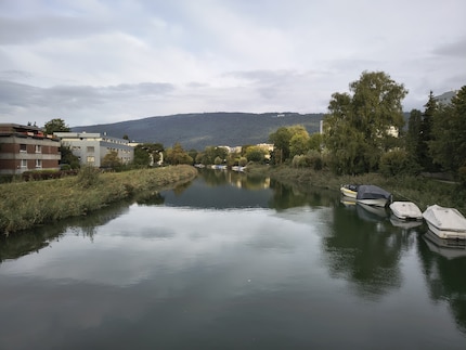 The image from the main camera is slightly crisper and sharper...