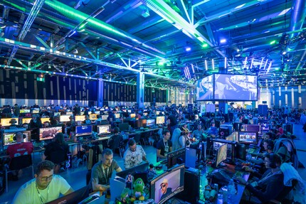 Yannic played his first big tournament at SwitzerLAN.